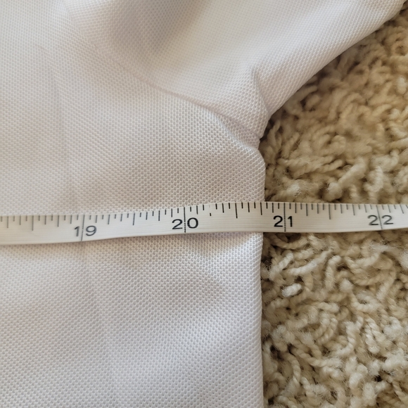 Ferrari Men's SS Recycled Tech Piquet PR Horse Polo White Size Medium NWT - Picture 15 of 17